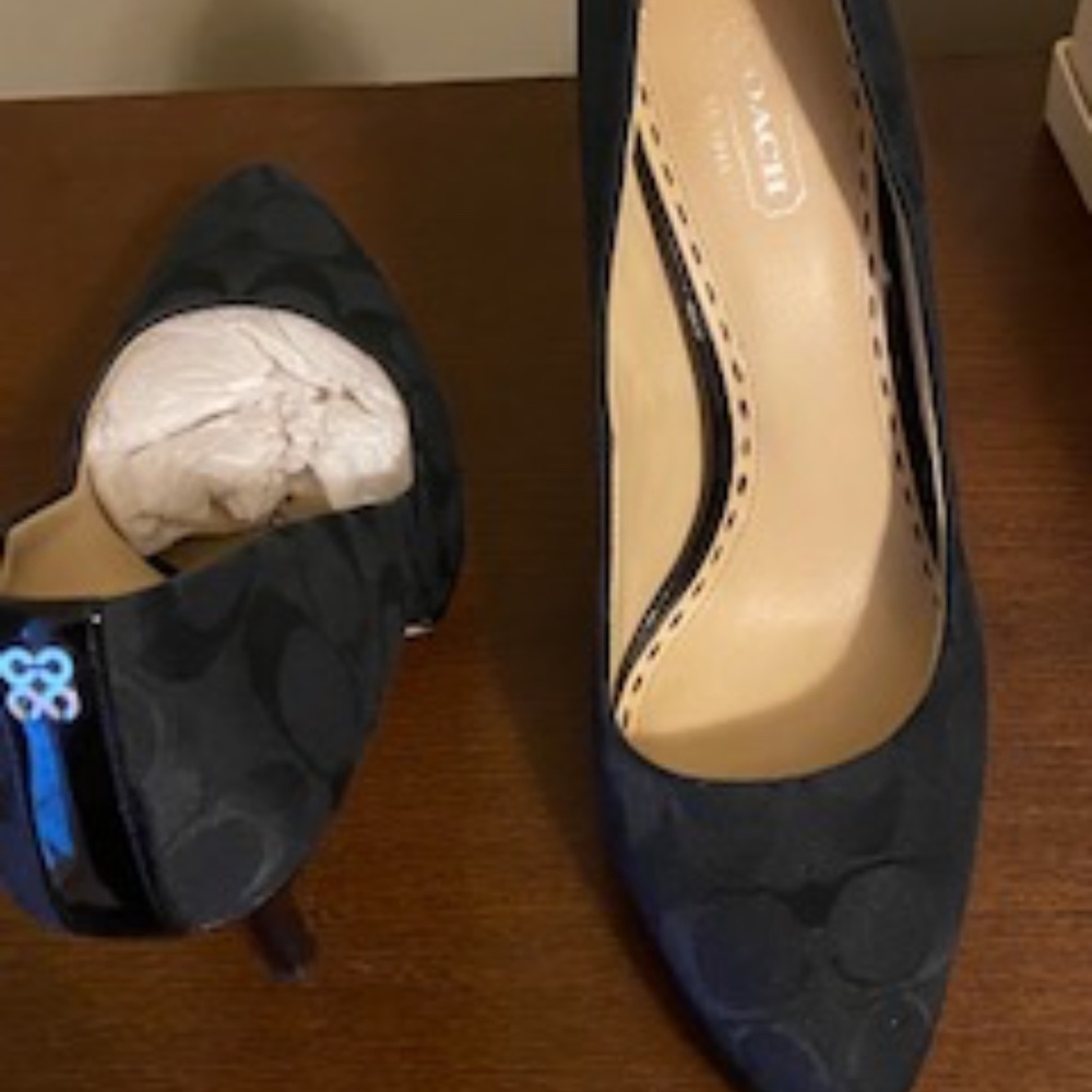 Coach Black Shoes